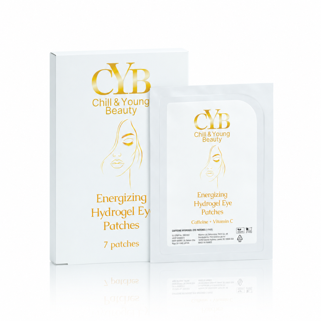 Frissítő Hydrogel Eye Patches – Koffeinnel és C-vitaminnal, duzzadt, karikás szemekre